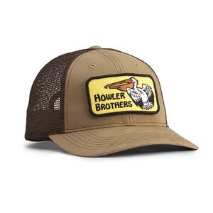 Howler Brothers Pelican Badge Standard Hat in British Khaki